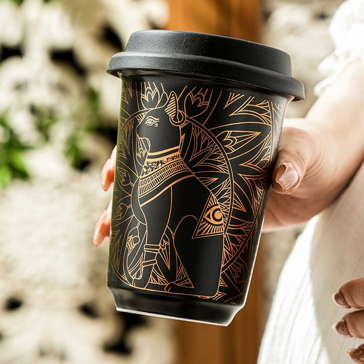 Tilly Coffee Tumbler (Black) – Spencers Concept