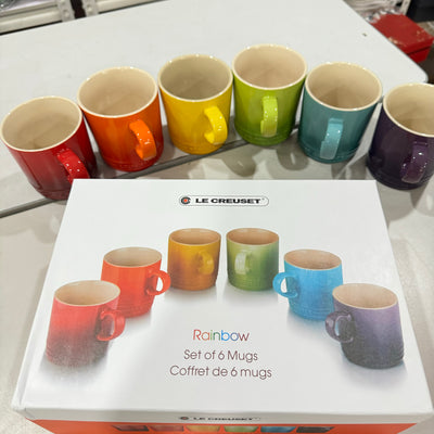 Rainbow Mug Set (6-pcs)