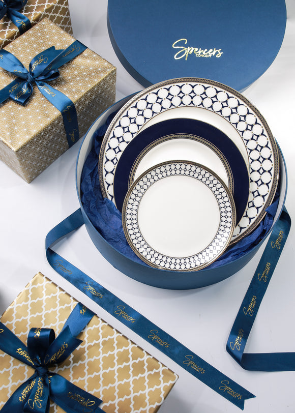 GIADA Blue (3-Plate Porcelain Set)