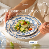 Constance 2-pc Plate set B
