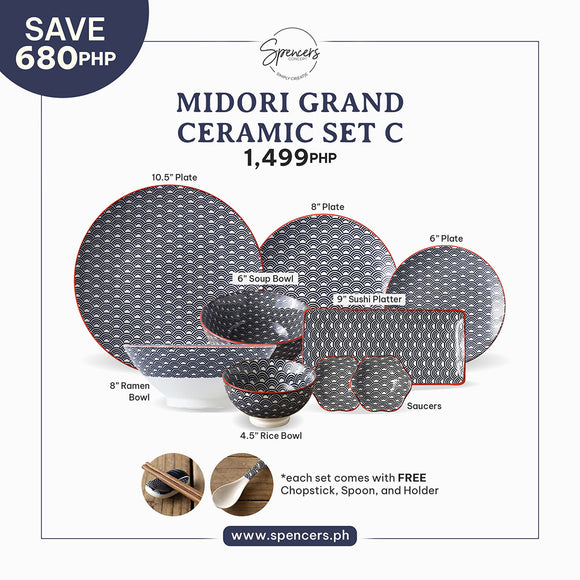 Midori Grand C (8-pc set)