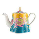 Coral Tea Pot