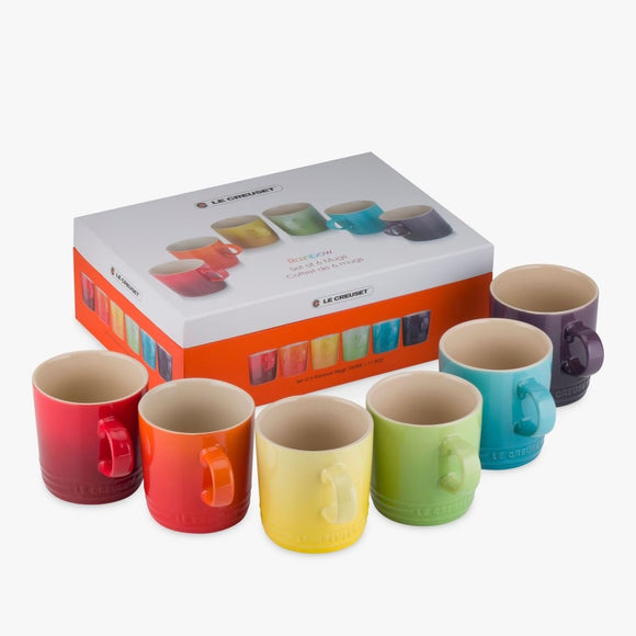 Rainbow Mug Set (6-pcs)