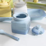 Rainbow Condiment Set and tray (3-pcs)