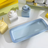 Rainbow Condiment Set and tray (3-pcs)