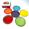 Rainbow Plate Set 7" (6-pcs)