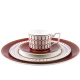 GIADA Maroon (3-Plate Porcelain Set)